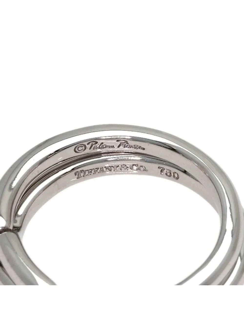 Tiffany & Co Paloma Picasso Ring 18k White Gold